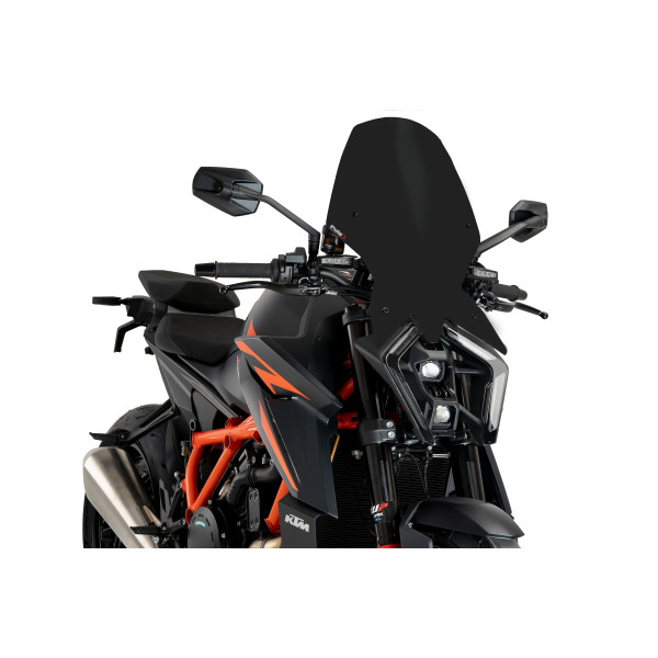 Puig Puig touring screen | matte black (opaque) | ktm 1390 super duke r incl. evo 2024>current